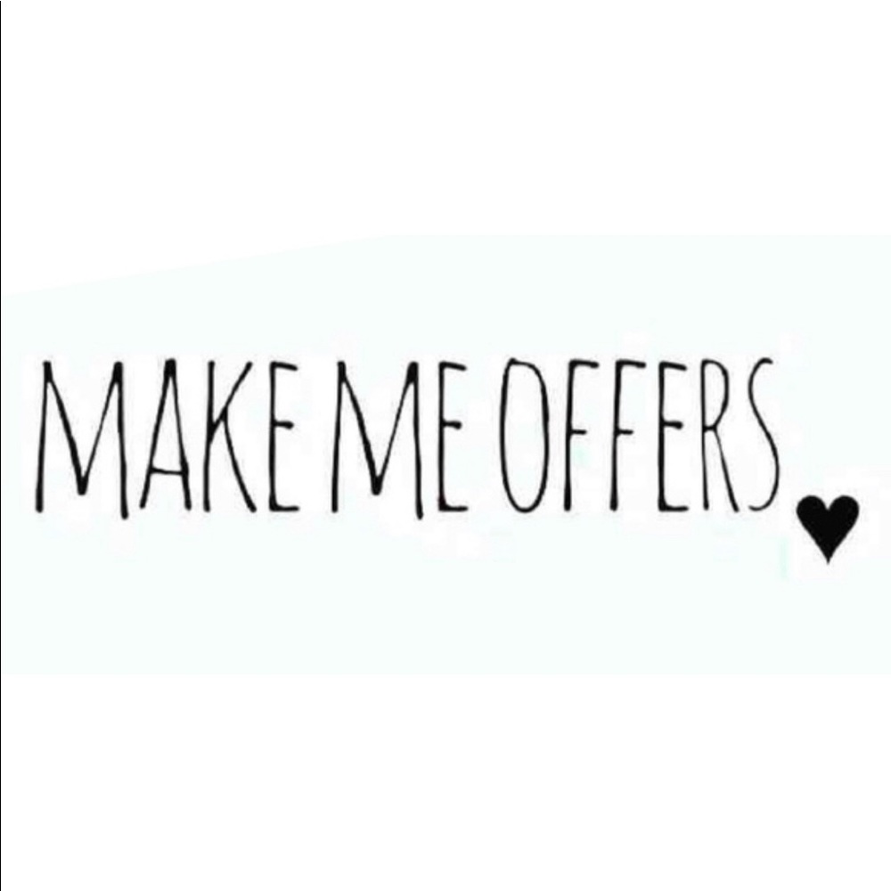 ALL OFFERS ARE WELCOME!